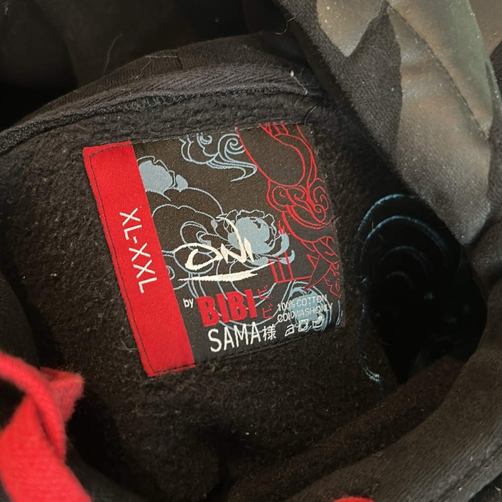 BIBI SAMA ONI EMBROIDERED HOODIE - Picture 3 of 3